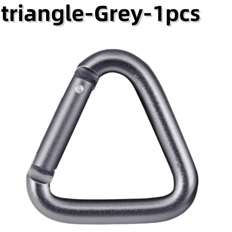 Funny shaped aluminium carabiners