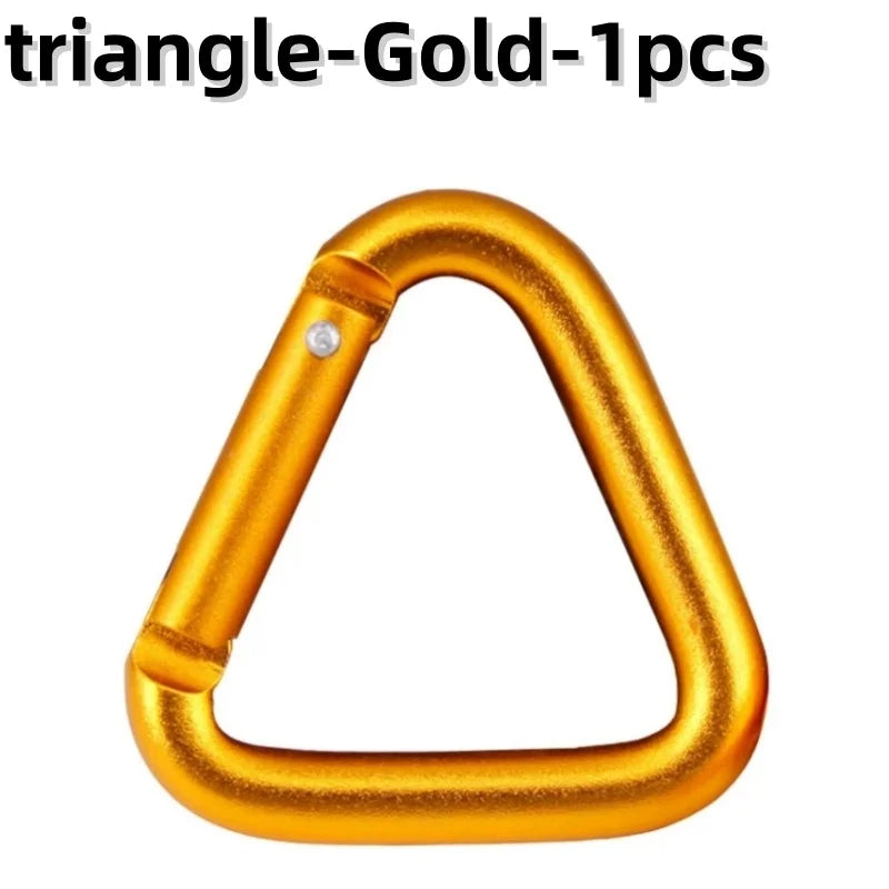 Funny shaped aluminium carabiners