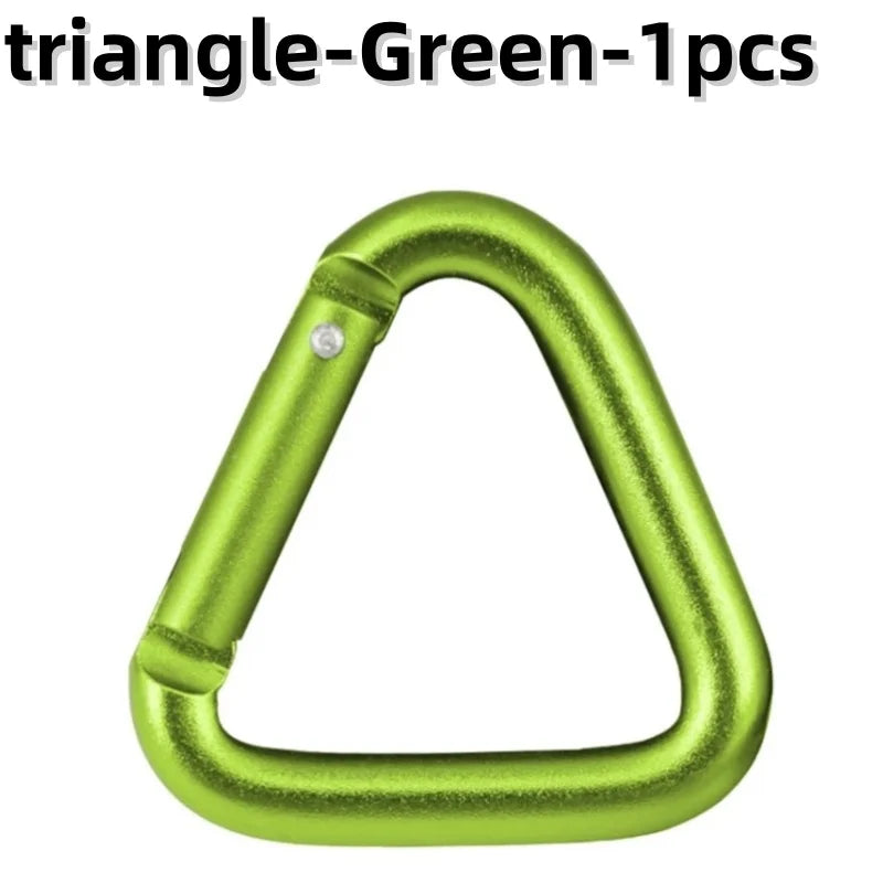 Funny shaped aluminium carabiners