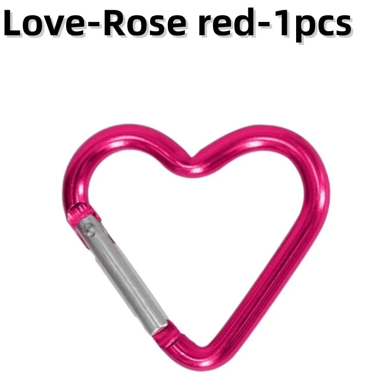 Funny shaped aluminium carabiners