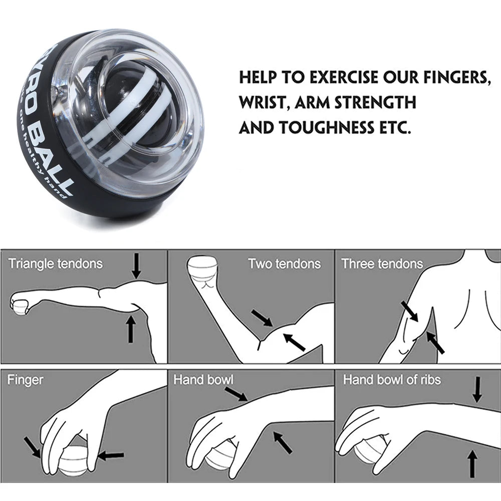 Gyroscopic Power Trainer Ball