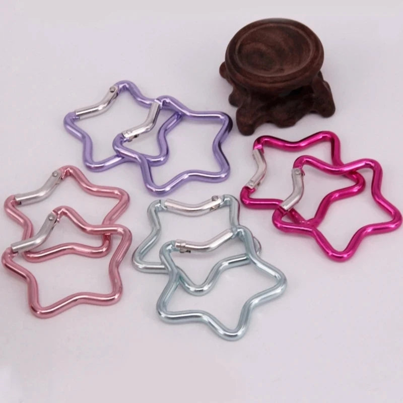 Funny shaped aluminium carabiners