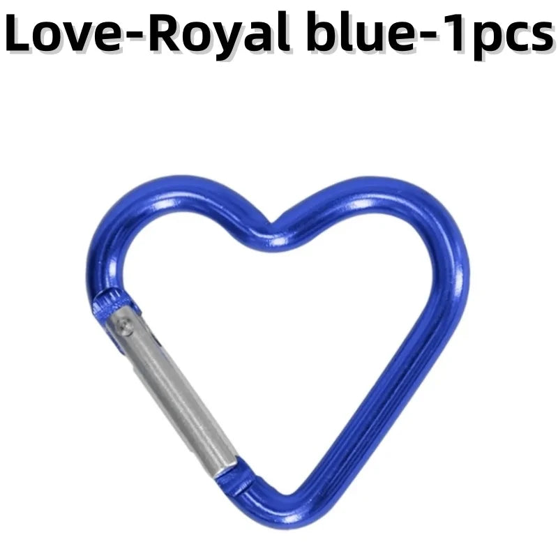 Funny shaped aluminium carabiners