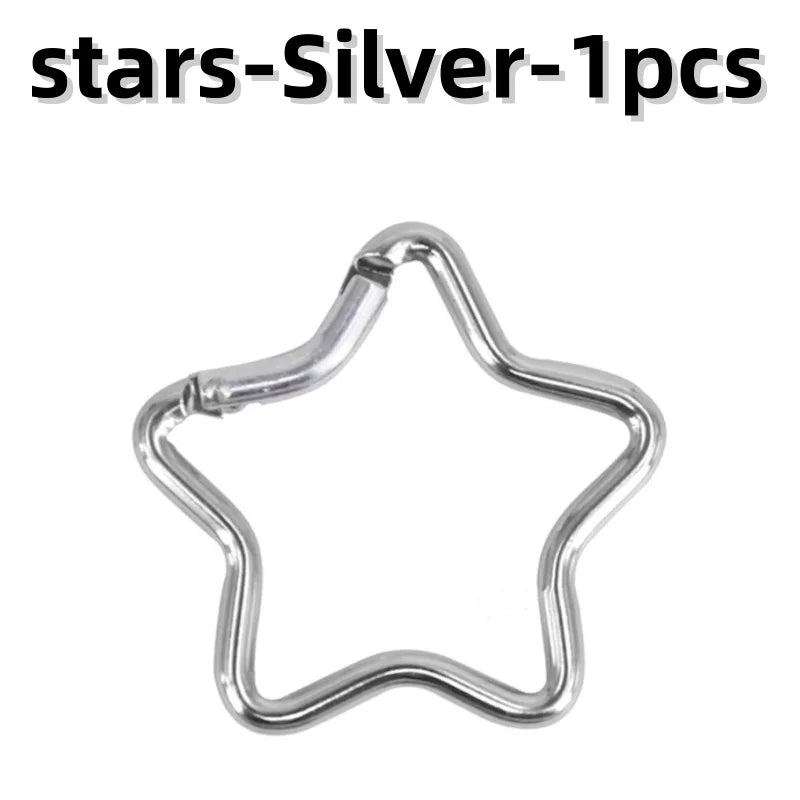 Funny shaped aluminium carabiners
