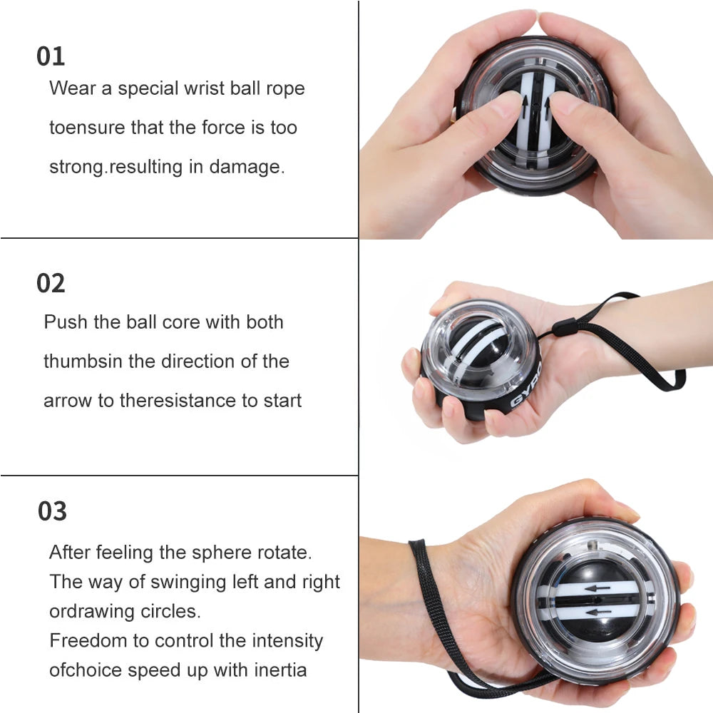 Gyroscopic Power Trainer Ball