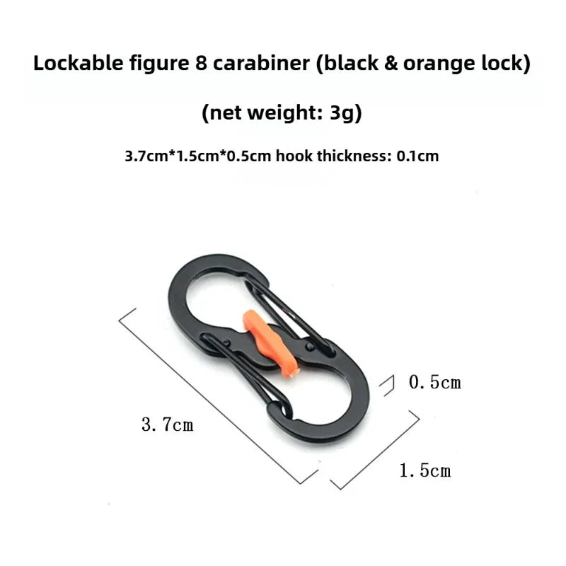 8 Two Way Carabiner