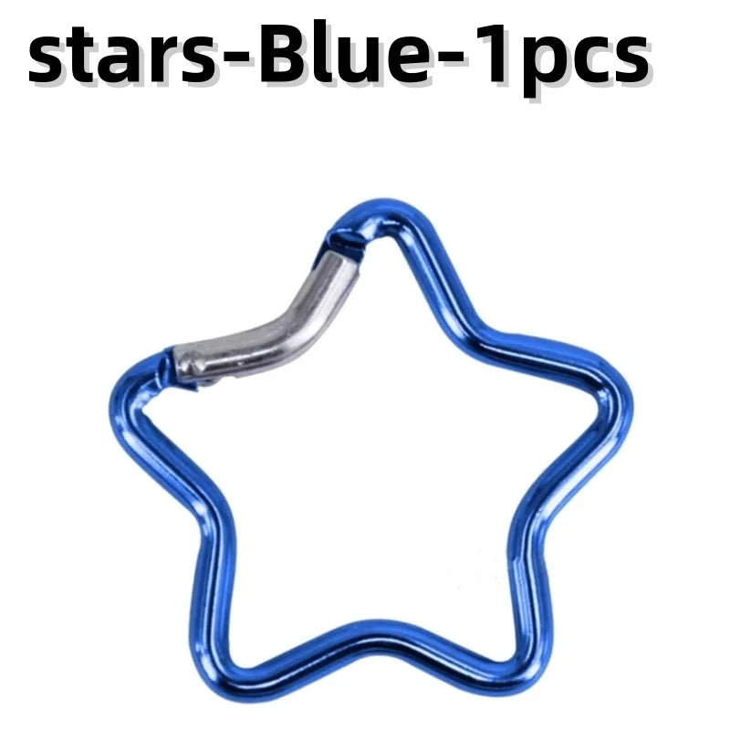 Funny shaped aluminium carabiners