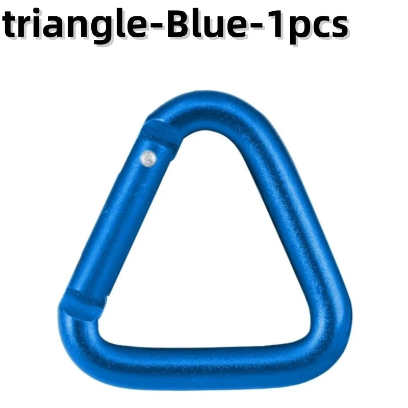 Funny shaped aluminium carabiners