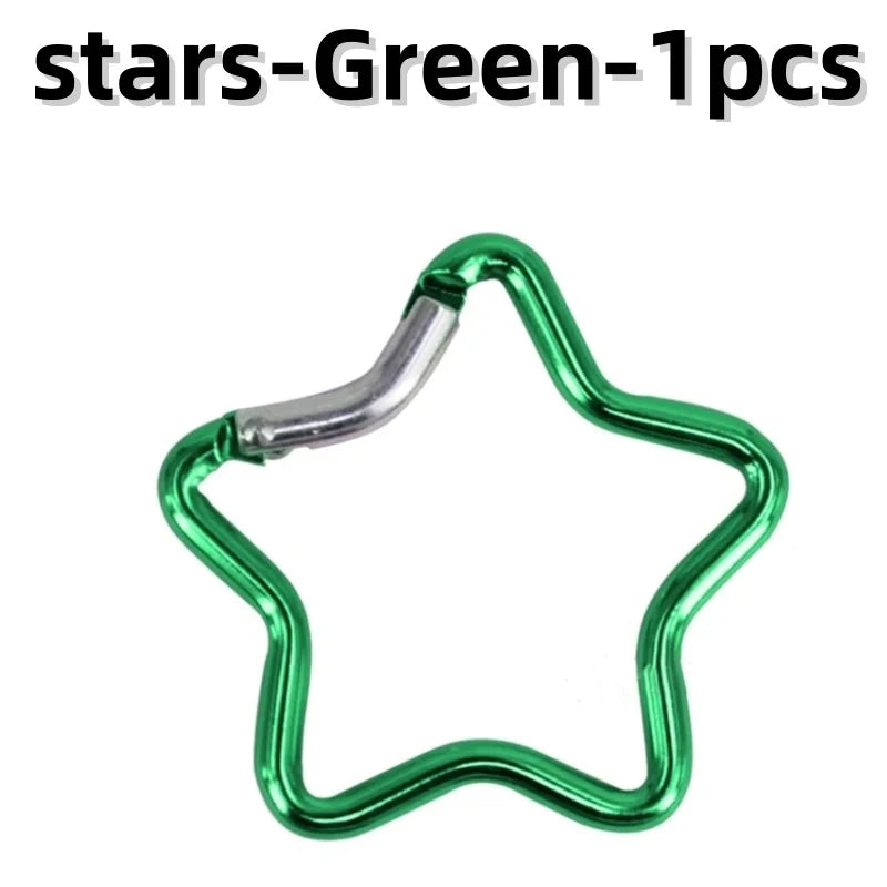 Funny shaped aluminium carabiners